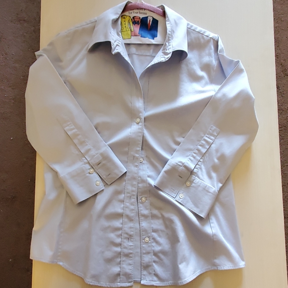 Banana republic button down 3/4 sleeve blouse